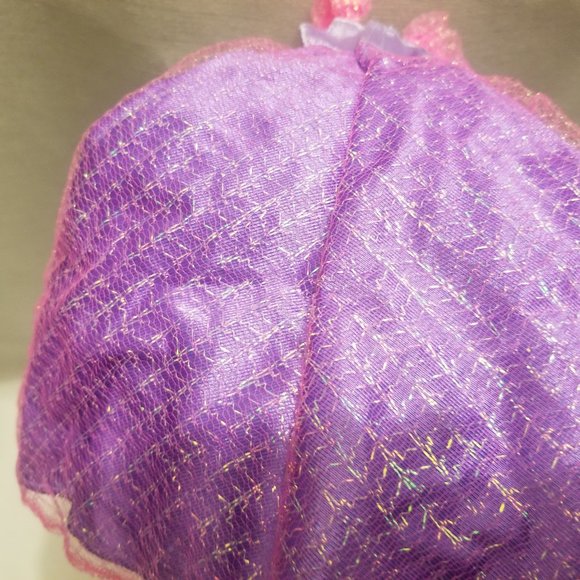 Fabulous vtg purple Barbie doll's gown w evening bag - Picture 4 of 13